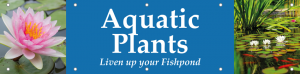 Aquatic Plants horizontal banner