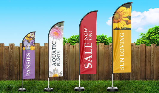 vertical hanging banner