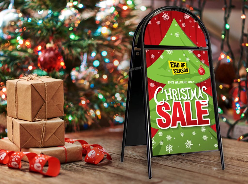 Christmas Sale A-board