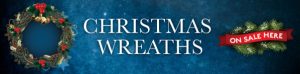 Christmas Wreath Bespoke Banner