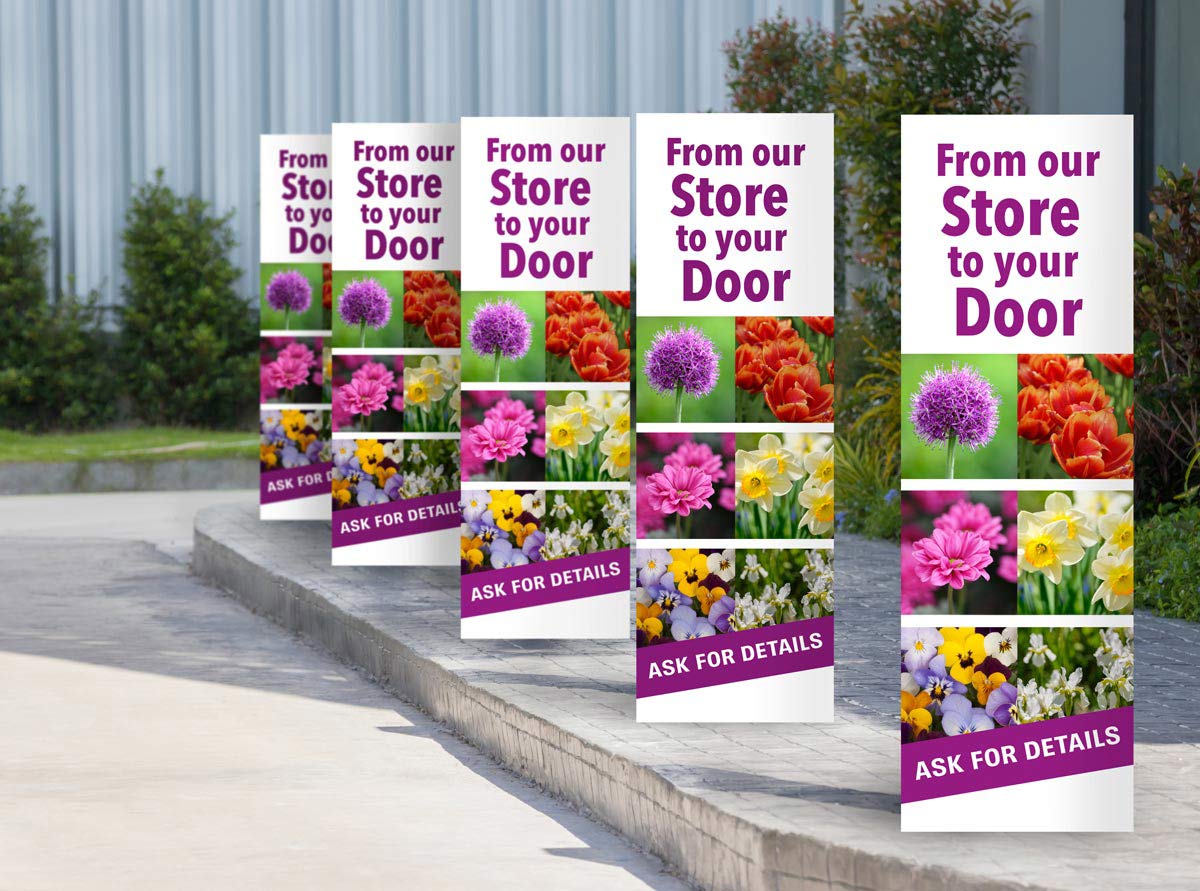 From our store to your door plant bollard covers