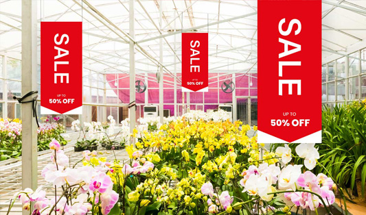 vertical hanging banner